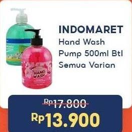 Promo Harga INDOMARET Hand Wash All Variants 500 ml - Indomaret