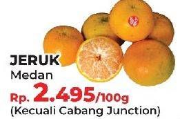 Promo Harga Jeruk Medan per 100 gr - Yogya