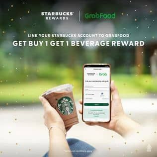 Promo Harga Get Buy 1 Get 1 Beverage Rewards  - Starbucks