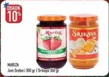 Promo Harga MARIZA Jam Strawberry / Srikaya  - Hypermart