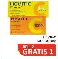 Promo Harga Hevit C 1000mg, 500mg 10 pcs - Alfamidi