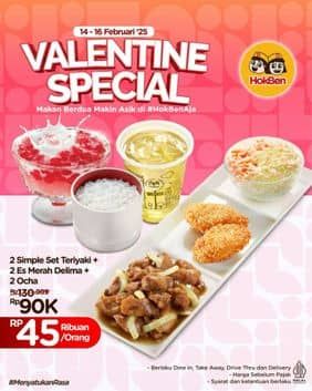 Promo Harga Valentine Special  - HokBen