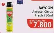Promo Harga BAYGON Insektisida Spray Citrus Fresh 750 ml - Alfamidi