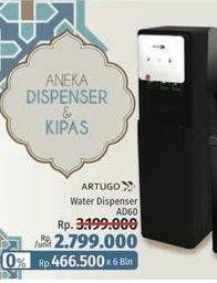 Promo Harga ARTUGO AD 60 Water Dispenser  - LotteMart
