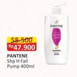 Promo Harga PANTENE Shampoo Hair Fall Control 400 ml - Alfamart