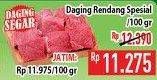 Promo Harga Daging Rendang Sapi Spesial per 100 gr - Hypermart