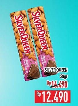 Promo Harga SILVER QUEEN Chocolate 57 gr - Hypermart