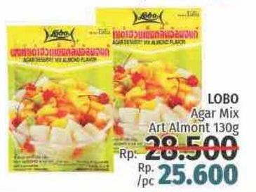 Promo Harga LOBO Agar Dessert Mix 130 gr - LotteMart