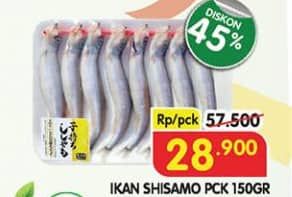 Promo Harga Ikan Shisamo 150 gr - Superindo