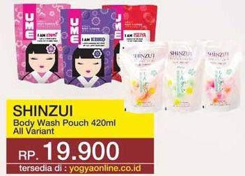 Promo Harga SHINZUI Body Cleanser All Variants 420 ml - Yogya