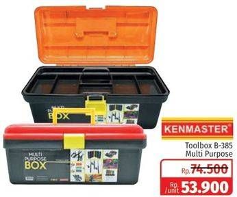 Promo Harga KENMASTER toolbox B385  - Lotte Grosir