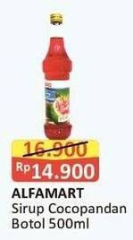 Promo Harga ALFAMART Syrup Cocopandan 500 ml - Alfamart