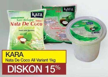 Promo Harga KARA Nata De Coco All Variants 1 kg - Yogya