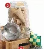Promo Harga VIERA Jar With LID TMS 40-077 1500ml  - Lotte Grosir