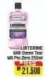 Listerine Mouthwash Antiseptic 250 ml Diskon 29%, Harga Promo Rp21.500, Harga Normal Rp30.400