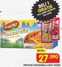 Promo Harga Prochiz Keju Mozzarella 160 gr - Superindo