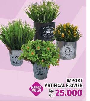 Promo Harga Artificial Flower  - LotteMart