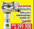 Promo Harga MASPION/PHILIPS/MIYAKO Blender/Kompor Portable  - Hypermart