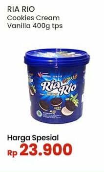 Promo Harga Inkubisc Ria Rio Cookies Cream Vanilla 400 gr - Indomaret