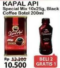 Promo Harga Kapal Api Kopi Bubuk Special Mix per 10 sachet 25 gr - Alfamart