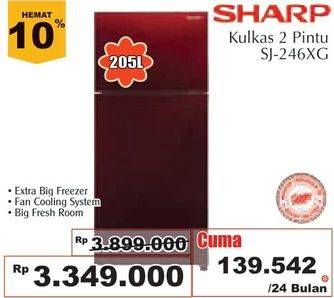 Promo Harga SHARP SJ-246XG  - Giant