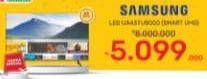 Promo Harga SAMSUNG UA43TU8000 UHD Smart TV 43"  - Yogya