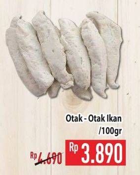 Promo Harga Otak Otak Ikan Curah per 100 gr - Hypermart