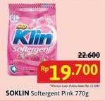 Promo Harga So Klin Softergent Rossy Pink 770 gr - Alfamidi