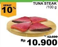 Promo Harga Tuna Steak per 100 gr - Giant