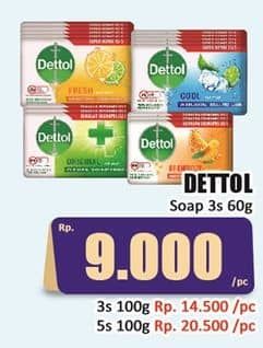 Promo Harga Dettol Bar Soap 65 gr - Hari Hari