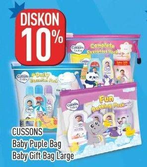 Promo Harga Cussons Baby Gift Box Large Purple  - Hypermart