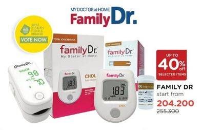 Promo Harga Family Dr Paket Kesehatan  - Watsons