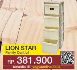 Promo Harga Lion Star Family Container L4  - Yogya