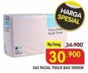 Promo Harga 365 Facial Tissue 1000 gr - Superindo