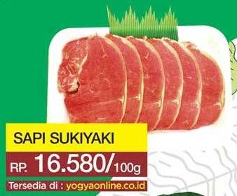 Promo Harga Sapi Sukiyaki per 100 gr - Yogya