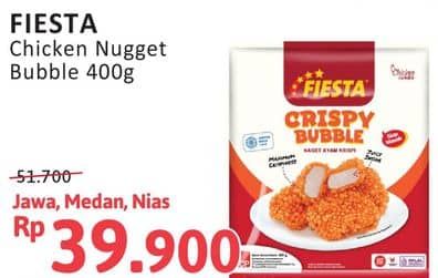 Promo Harga Fiesta Naget Crispy Bubble 500 gr - Alfamidi