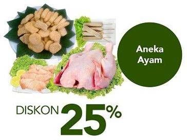 Promo Harga Aneka Ayam Potong per 100 gr - Carrefour