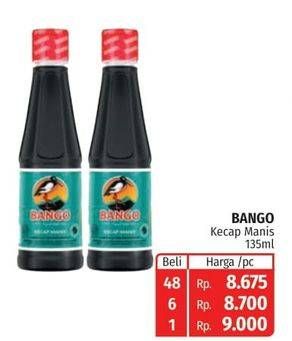 Promo Harga BANGO Kecap Manis 135 ml - Lotte Grosir