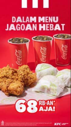 Promo Harga Jagoan Hebat  - KFC