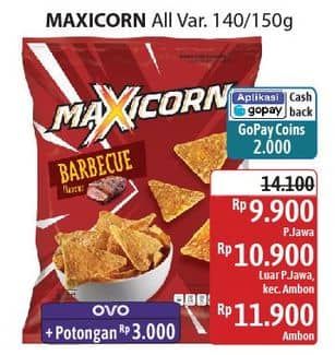 Promo Harga MAXICORN Snack All Variants 150 gr - Alfamidi