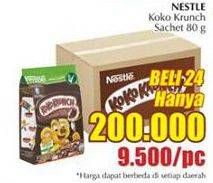Promo Harga Nestle Koko Krunch Cereal 24 pcs - Giant