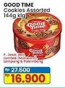 Promo Harga Good Time Chocochips Assorted Cookies Tin 149 gr - Indomaret