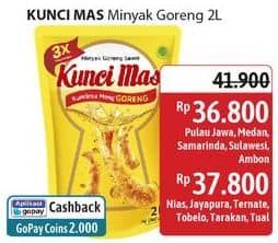 Promo Harga Kunci Mas Minyak Goreng 2000 ml - Alfamidi