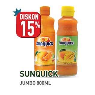 Promo Harga Sunquick Minuman Sari Buah 840 ml - Hypermart