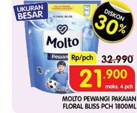 Promo Harga Molto Pewangi Floral Bliss 1800 ml - Superindo