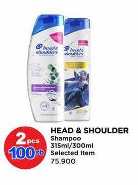 Promo Harga Head & Shoulders Shampoo 300 ml - Watsons