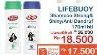 Promo Harga LIFEBUOY Shampoo Strong Shiny, Anti Dandruff 170 ml - Indomaret
