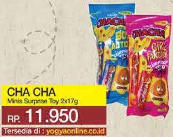 Promo Harga DELFI CHA CHA Minis Surprise Toy per 2 pcs 17 gr - Yogya