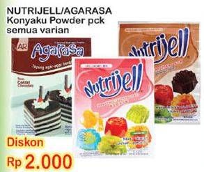 Promo Harga NUTRIJELL Jelly / AGARASA Agar Agar  - Indomaret