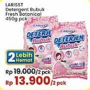 Promo Harga Larisst Detergent Bubuk Fresh Botanical 450 gr - Indomaret